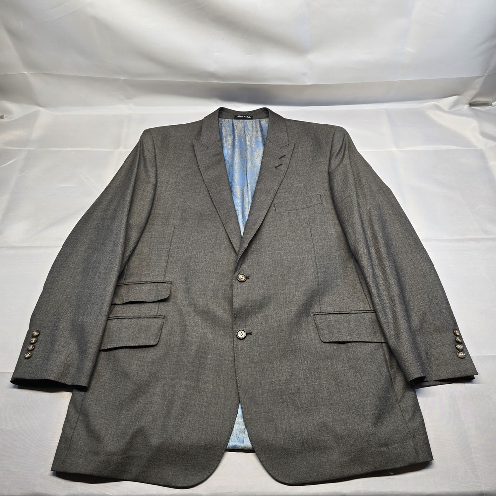 Sartoria Tosi Super 150's 100% Wool Blazer 46L Men Made In Italy